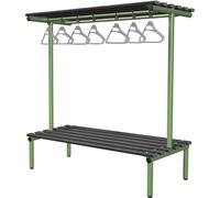 Probe 1500mm Double Sided Overhead Bench (Black Polymer)