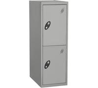 Probe 2 Door Half Height - Grey Locker