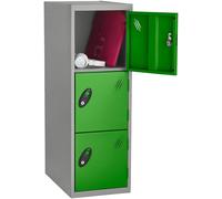 Probe 3 Door Half Height - Green Locker