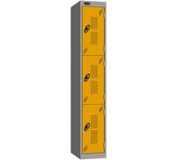 Probe 3 Perforated Door - Yellow Locker