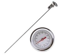 Probe Soil Thermometers Stainless Measuring Probe Temperature Monitors Compost Soil Tester Meter for Garden Temperature Gauge