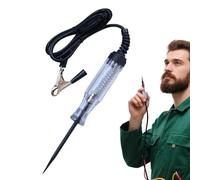 Probe Tester - Car Electrical Tester - Voltmeter Diagnostic Tool Automotive Electricity Pen for Truck Motorcycle Vehicle Wire Electric Home Wall Outlet Marine Grounding Daily Use