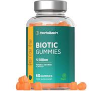 ProBio Gummies | Vegan | 5 Billion | Immune Support, Gut, Digestion & Energy | Multi-Strain: Lactobacillus casei + Vitamins C, B3, B5, B6 | Orange Flavour | for Men & Women | 60 Count | by Horbaach