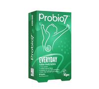 Probio7 Everyday Probiotics for Gut Health | 7 Live Strains, 4 Billion CFU, 2 Types of Natural Fibre | Daily Gut Health Support - 60 Capsules (2 Months Supply)