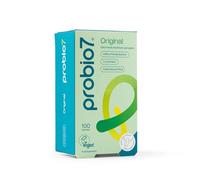 Probio7 Original - Gentle Daily Gut Support | Vegan Approved | with 4 Billion CFU, 7 Live Bacterial Strains + Natural Fibre | Digestive Health Supplements, Probiotics for Gut Health, 100 Capsules