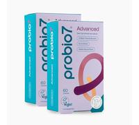 Probio7 Probiotics Advanced - High Strength Digestive Support. 9 Live Strains. 10 Billion CFU, Saccharomyces Boulardii + 2 Fibre Types. Gut Health Supplements, Probiotics for Gut Health - 120 Capsules