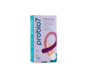 Probio7 Probiotics Advanced - High Strength Digestive Support. 9 Live Strains. 10 Billion CFU, Saccharomyces Boulardii + 2 Fibre Types | Gut Health Supplements, Probiotics for Gut Health - 30 Capsules
