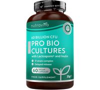 Probiotic Cultures 60 Billion CFU - 21 Strain Complex - Probiotics & Prebiotics