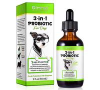 Probiotic For Dogs, 3-In-1 Probiotics Dogs Drops, with Prebiotic & Enzymes, Supports Gut Health, Immunity & Digestive Comfort, 60ml