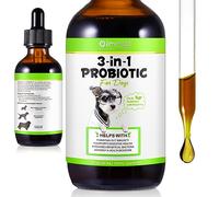 Probiotic For Dogs, 60ml Probiotic Drops For Dogs, Probiotics To Support Gut Health, Immune Enhancement, Relief Of Gastrointestinal Discomfort, Pre & Probiotics With Enzymes