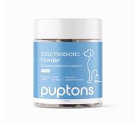 Probiotic Powder for Dogs | Dog Digestive Supplement | Complete Digestive Support | Dog Prebiotic, Probiotic & Postbiotic Supplement | Puptons (240 Grams)