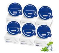 Probiotic Whitening Toothpaste, Teeth Whitening Powder, Removes Stains for Coffee Tea and Tobacco, Strengthening and Enamel Protection, Fluoride-Free, for Gum Health & Fresh Breath (6pcs)