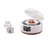 Probiotic Yogurt Motor, Electric Yogurt Maker Machine with Adjustable Temperature and Time Control, 1200ML Multi-Function Electric Yogurt Machine, Home Yogurt Incubator with Glass Jars Health Gift