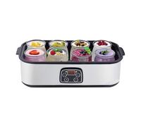 Probiotic Yogurt Motor, Electric Yogurt Maker Machine with Adjustable Temperature and Time Control, 1400ML Multi-Function Yogurt Jar with 8 Lids, Probiotic Rich Homemade Yogurt Incubator (1 pcs)