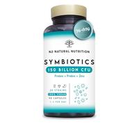 Probiotics 150 Billion CFU, 20 Multi Strains with Prebiotic, Inulin & Zinc. High Strength Vegan Supplement with Gastro Resistant Capsules for 76 Day Supply. N2 Natural Nutrition