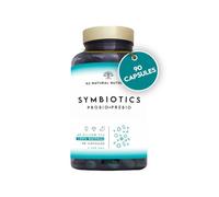 Probiotics and Prebiotics Supplement for Adults, 40 Billion CFU, 6 Probiotic Strains with Inulin. 90 Vegan Capsules. N2 Natural Nutrition