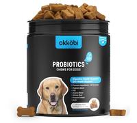 Probiotics for Dogs Chews 150PCs - Digestive, Gut Health & Diarrhea Support - Probiotic Chews For Dogs - Vet approved US Formula with Dog Probiotics, Enzymes & Natural Ingredients - Chicken