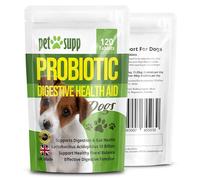 Probiotics for Dogs, Digestive Health & Gut Support Supplement, Immune System Booster for Diarrhea, IBS Relief & Yeast Balance, All Breeds & Ages, 120 Tablets