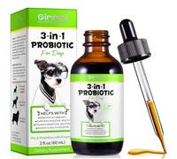 Probiotics for Dogs - Dog Probiotic for Digestive & Gut Health, 3-IN-1 Liquid Probiotics Supplements Fast Acting for Constipation, Diarrhea and Gas with Prebiotic & Digestive Enzymes
