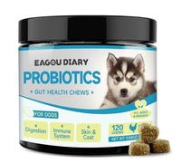 Probiotics for Dogs - Dog Probiotics for Gut Health - Digestive Health, Immune Support, Anti Diarrhea Goat Milk, Omega 3, Vitamins, Dog Itch Relief Chews
