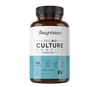 Probiotics for Gut - 60 Billion CFU - 120 Capsules (2 Months Supply) - Probiotics for Women & Men - 20 Live Strains like Lactobacillus & Bfidobacterium - With Added Prebiotics Organic Inulin & FOS