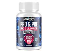 Probiotics for Gut Health & Digestive - 300 Billion CFU - 12 Multi Strains with Prebiotic, 16-in-1 Highest Strength Gut Repair for Men & Women - Supports Occasional Diarrhea, Gas & Bloating - 60 Count