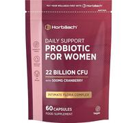 Probiotics for Women 22 Billion CFU | Intimate Flora Supplement with Cranberry & Inulin | Bio Cultures Complex for Women's Intimate Flora | 60 Vegan Capsules | by Horbaach