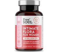 Probiotics for Women Comprehensive Bio Cultures for Women Billion CFU Fortified 15000mg Cranberry Fenugreek and Chlorella Vegan 60 Capsules Free Soul
