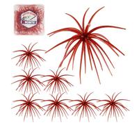 PROBITE Sea Urchin Soft Baits, Realistic TPE Tentacle Creature Lures Easy Catch for Bass Pike Trout, Tear Resistant Soft Lures for Reef Rock Pier Bottom Fishing, Freshwater & Saltwater，8PCS