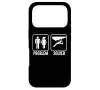 PROBLEM SOLVED Hang Glider Funny Nagging Wife Air Glide Meme Case for iPhone 17 Pro