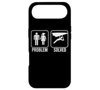 PROBLEM SOLVED Hang Glider Funny Nagging Wife Air Glide Meme Case for iPhone Air