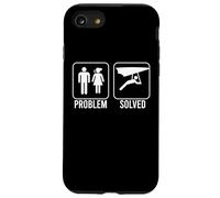 PROBLEM SOLVED Hang Glider Funny Nagging Wife Air Glide Meme Case for iPhone SE (2020) / 7/8