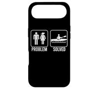 PROBLEM SOLVED Kayak Funny Nagging Wife Figure Kayaking Meme Case for iPhone Air
