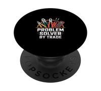Problem Solver By Trade Technician Identity PopSockets Adhesive PopGrip
