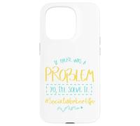 Problem Solver Community Helper Social Worker I Will Solve It Case for iPhone 15 Pro