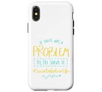 Problem Solver Community Helper Social Worker I Will Solve It Case for iPhone X/XS