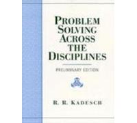 Problem Solving-Across the Disciplines