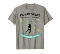 Problem Solving Climb Conquer Compute T-Shirt
