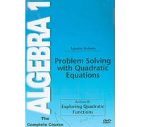 Problem Solving Quadratic Functions [DVD] [Region 1] [US Import] [NTSC]