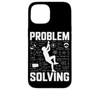 Problem Solving Rock Climbing Math Equation Teacher Case for iPhone 15