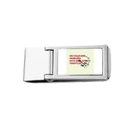 Problem Solving Throttle Panel Slim Money Clip Stainless Holder Pocket Wallet