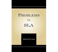 Problems in Second Language Acquisition (Second Language Acquisition Research Series)