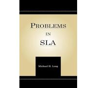 Problems in Second Language Acquisition – Second Language Acquisition Research Series – Routledge