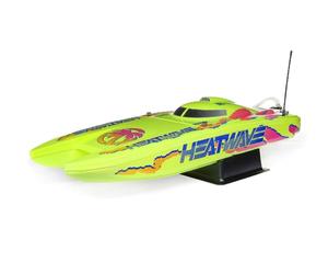 ProBoat Blackjack 24in V2 Catamaran Brushless: RTR, Heat Wave Visual
