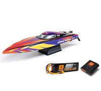 Proboat Sonicwake 24In Self-Righting Brushless Deep-V Rtr, Red