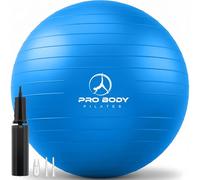 ProBody Pilates Ball Exercise Ball Yoga Ball, Multiple Sizes Stability Ball Chair, Gym Grade Birthing Ball for Pregnancy, Fitness, Balance, Workout and Physical Therapy