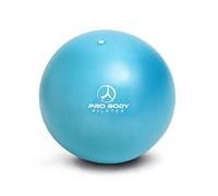 ProBody Pilates Ball Small Exercise Ball, 9 Inch Bender Ball, Mini Soft Yoga Ball, Workout Ball for Stability, Barre, Ab, Core, Physio and Physical Therapy Ball at Home Gym & Office (Teal)