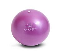 ProBody Pilates Small Exercise Ball, 9 Inch Mini Soft Yoga Ball for Stability, Barre, Ab, Core, Physio and Physical Therapy at Home Gym & Office (Purple)