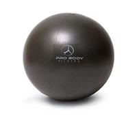 ProBody Pilates Small Exercise Ball, 9 Inch Mini Soft Yoga Ball for Stability, Barre, Fitness, Ab, Core, Physio and Physical Therapy at Home Gym & Office (Black)