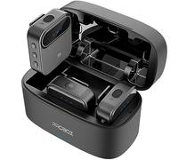 Probox BT08 Wireless Lavalier Microphone with Noise Cancellation, 650ft Transmission Range, 20H Battery Life, Compact All-in-One Lapel Microphone System for DSLR Camera/iPhone/Android/PC/Streaming